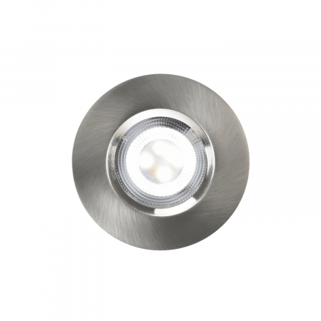 Nordlux Don Smart Colour Einbaustrahler Nickel – 4,7W RGBW 2700–6500K 320lm IP65  Schutz gegen Strahlwasser Bluetooth